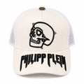 P.P Mesh Skull Cap – White