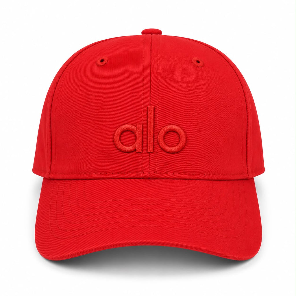 Alo Logo Cap – Red