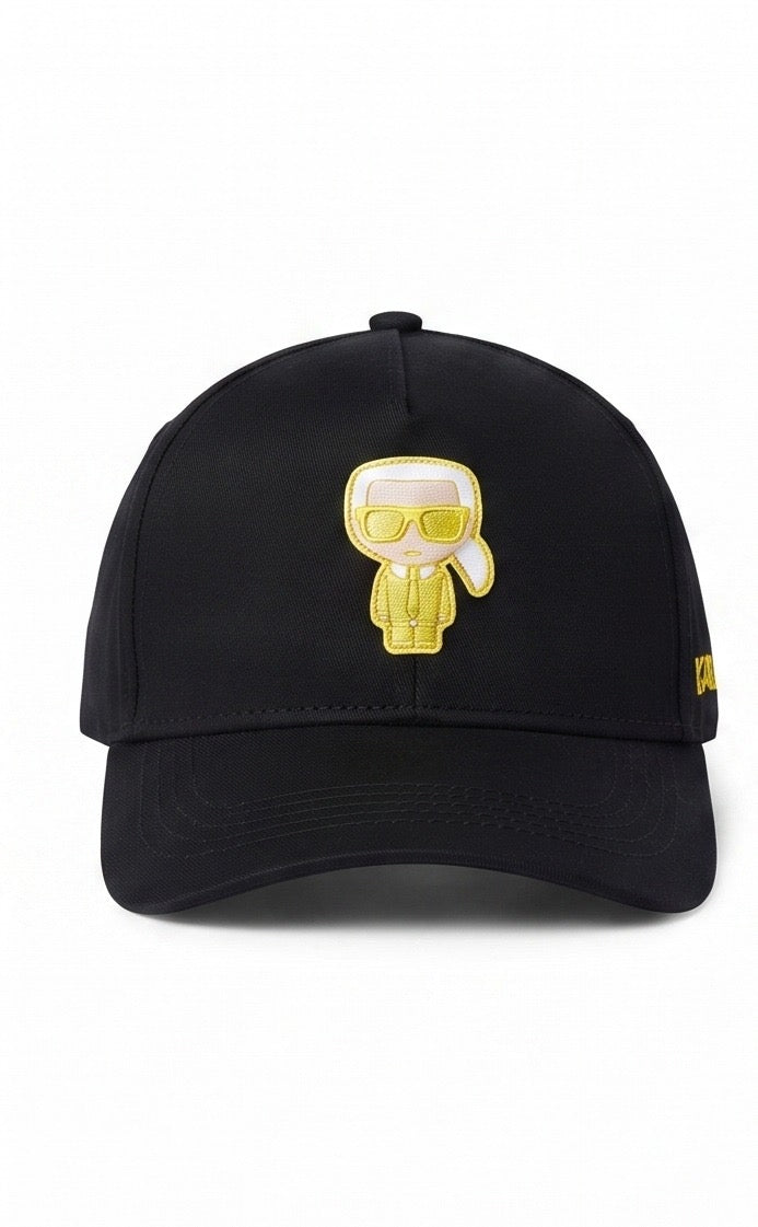 Karl Lagerfeld Icon Cap – Black