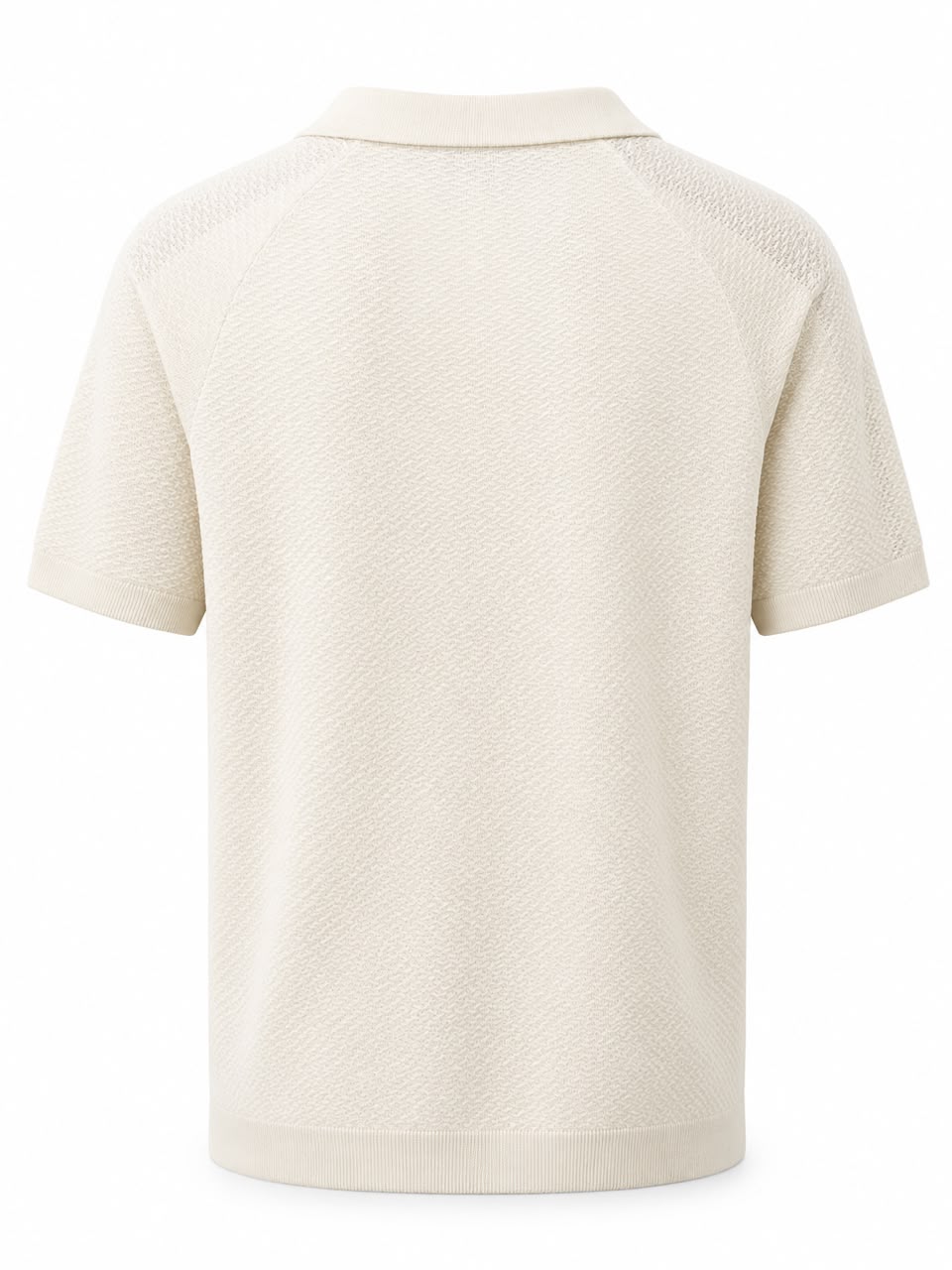 Brunello Cucinelli Textured Knit Half-Zip Polo