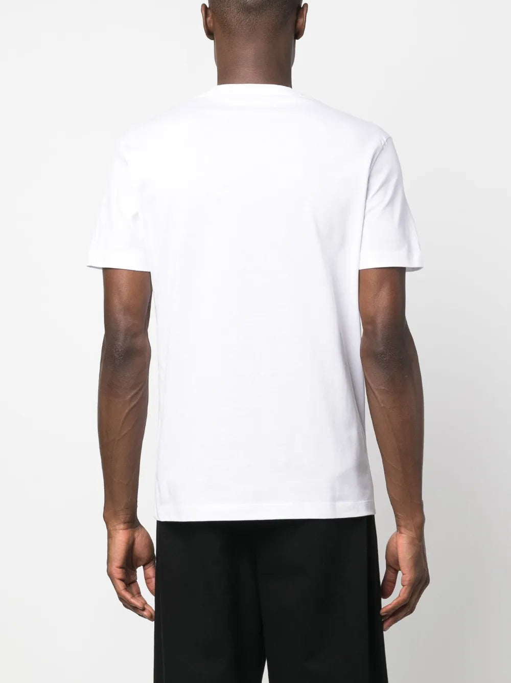 VERSACI  Embroidered T-shirt with the brand's logo from the 1990s