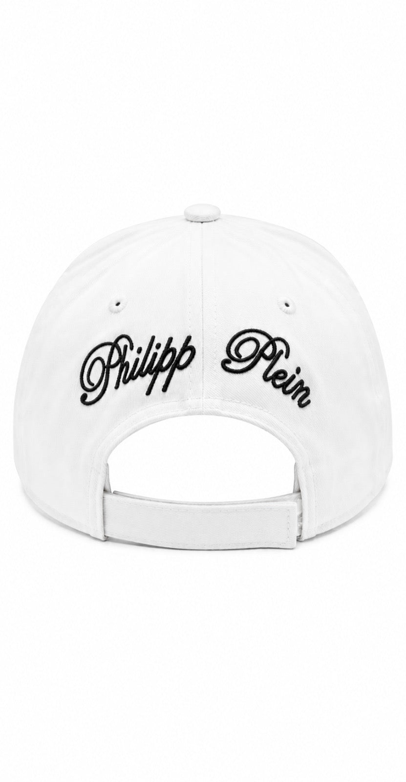 Philipp Plein Heritage Crown Cap – White