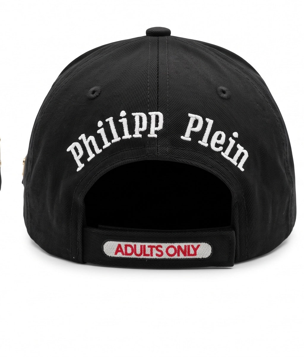 Philipp Plein “Lucky One” Black Cap