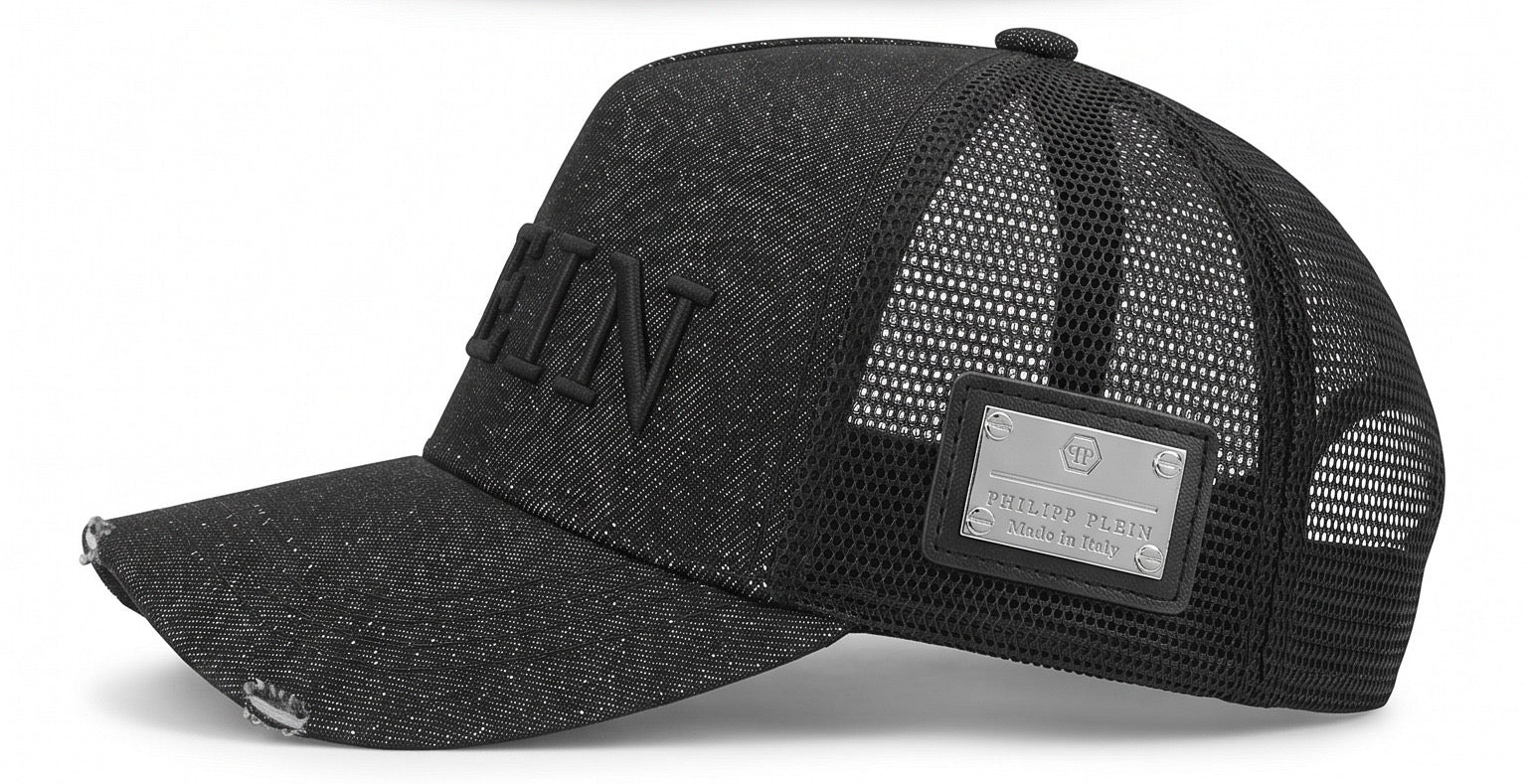 Philipp Plein Mesh Cap – Black
