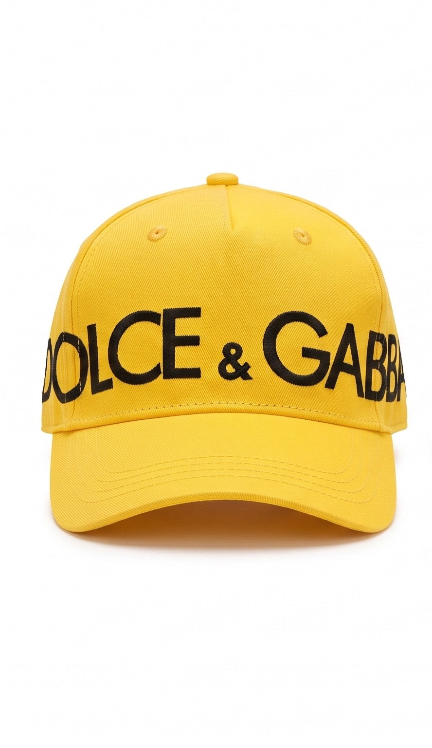 Dolce & Gabbana Logo Cap – Yellow