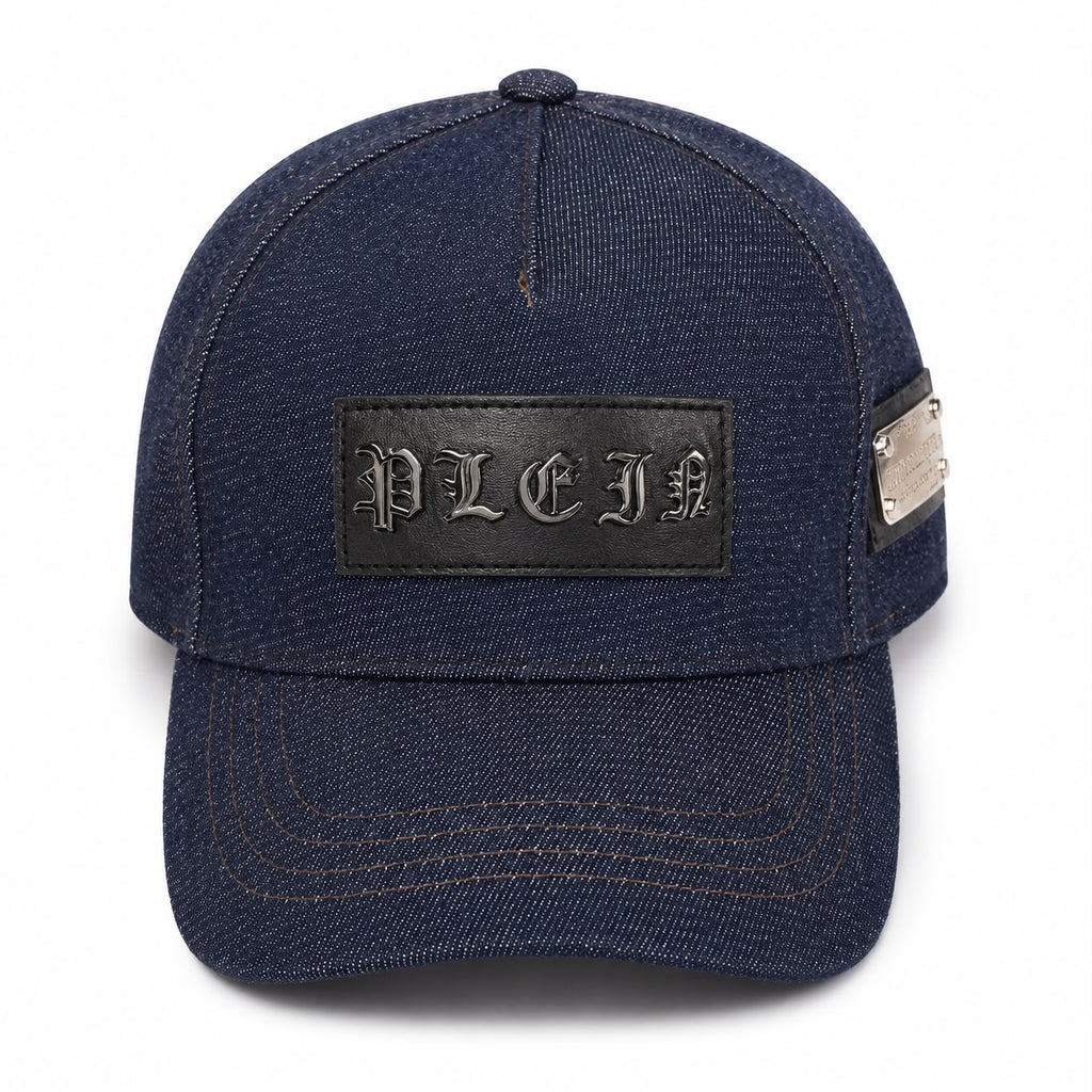 P.P Denim Cap – Dark Blue