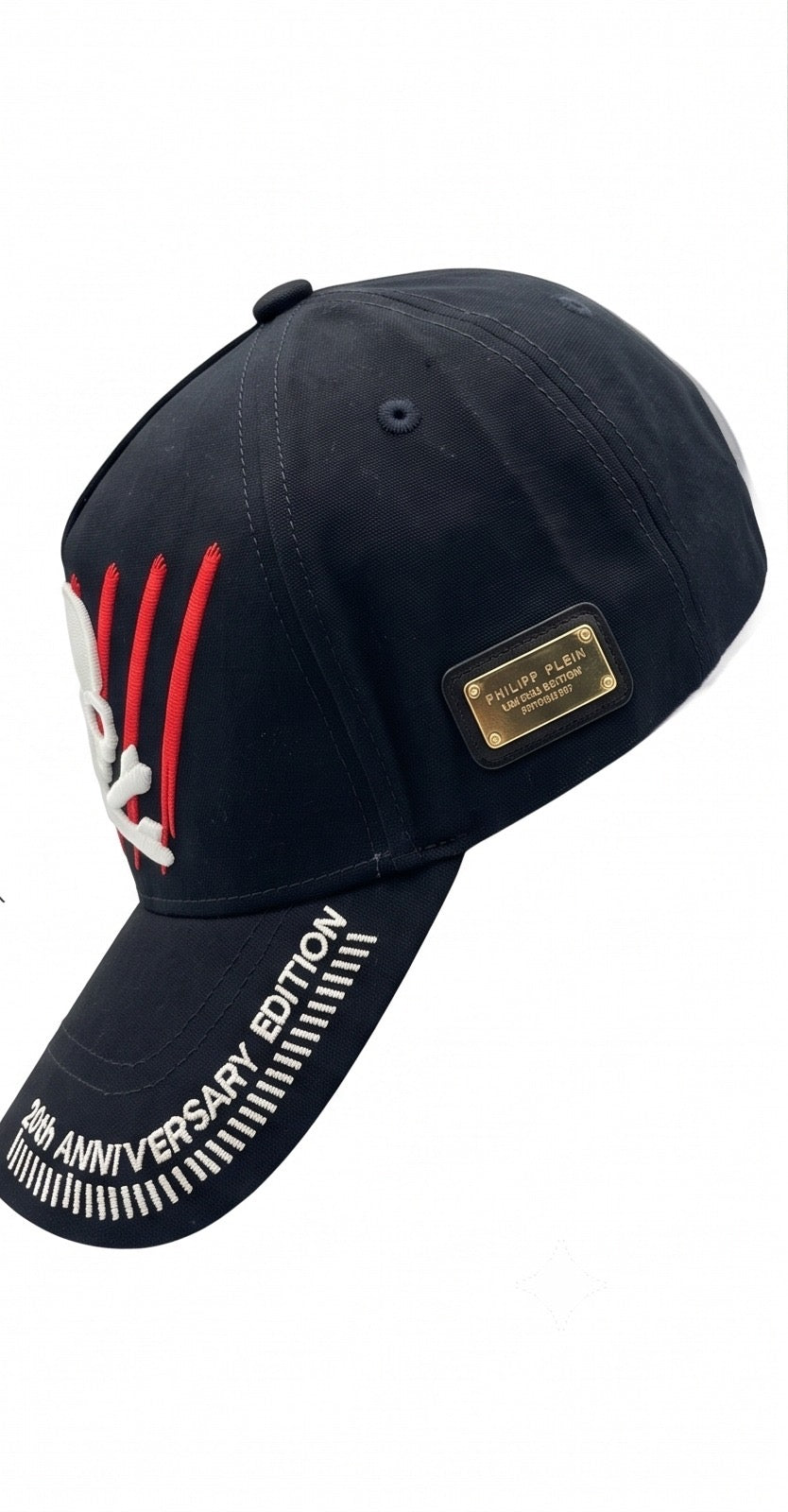 Philipp Plein 20th Anniversary Black Cap