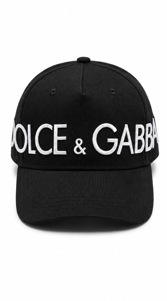 Dolce & Gabbana Logo Cap – Black