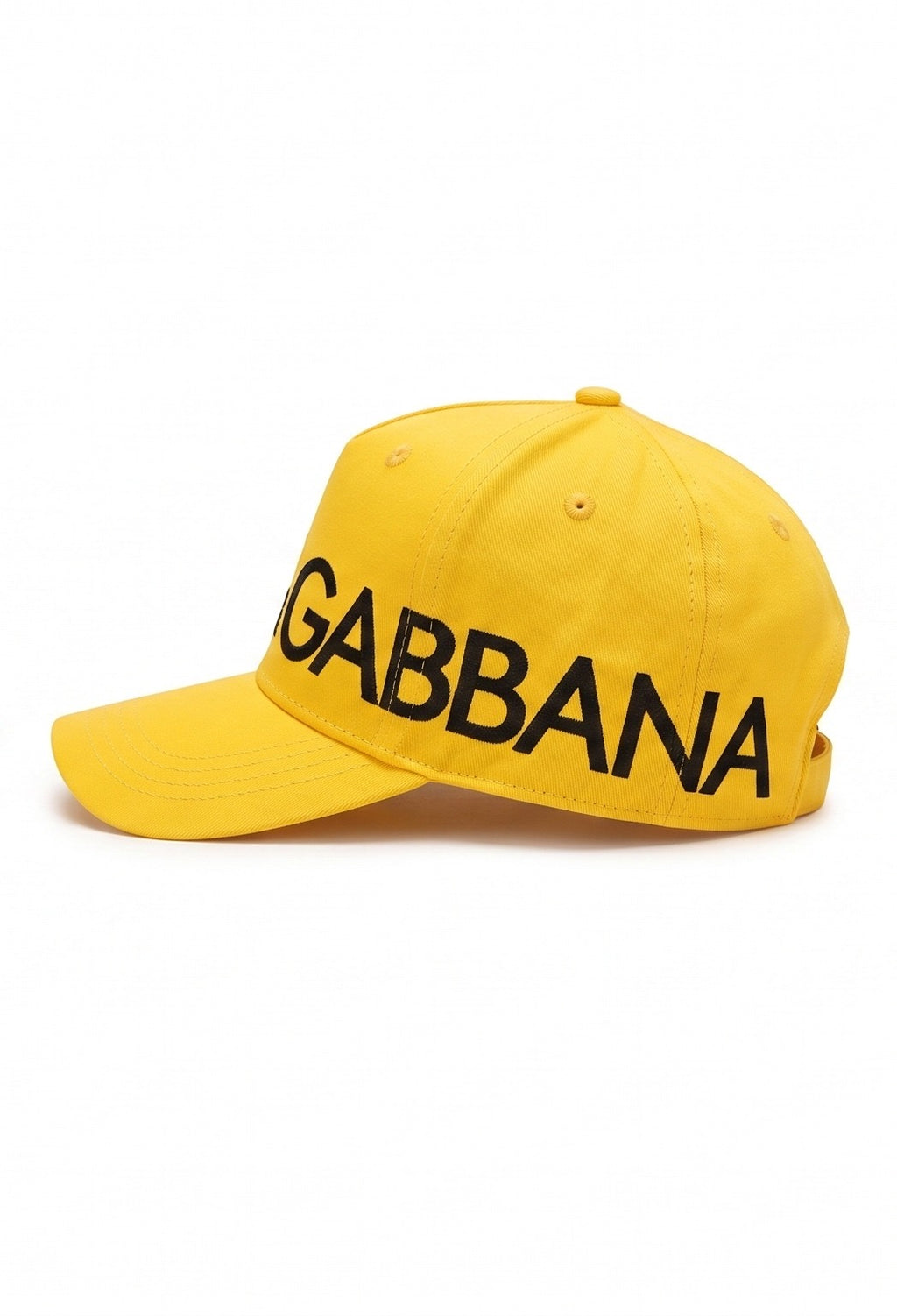 Dolce & Gabbana Logo Cap – Yellow