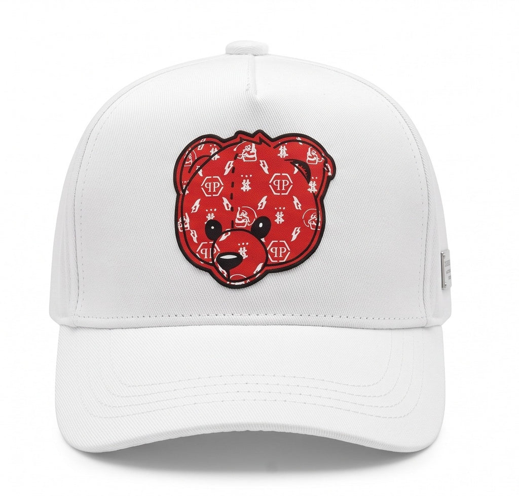 Philipp Plein Teddy Bear Cap – White