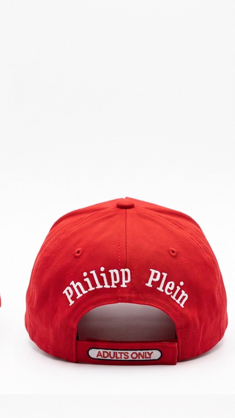 Philipp Plein Marvelous Red Cap