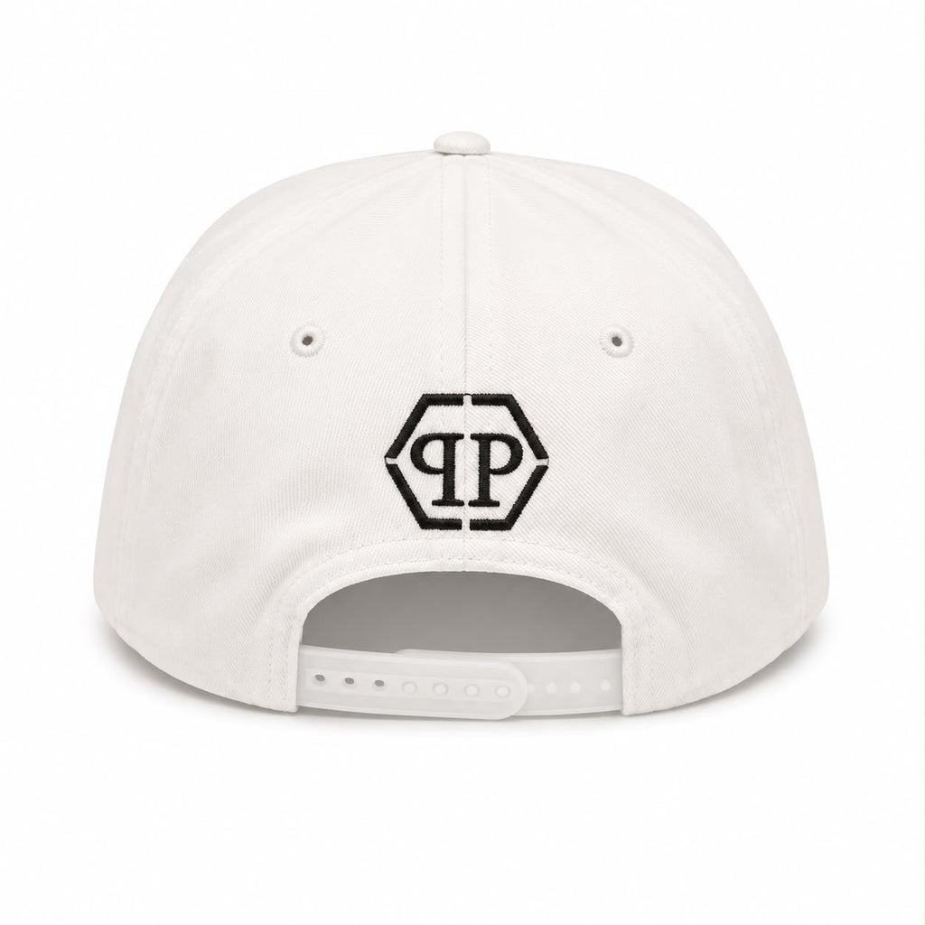 PP Skull Cap – White / Red