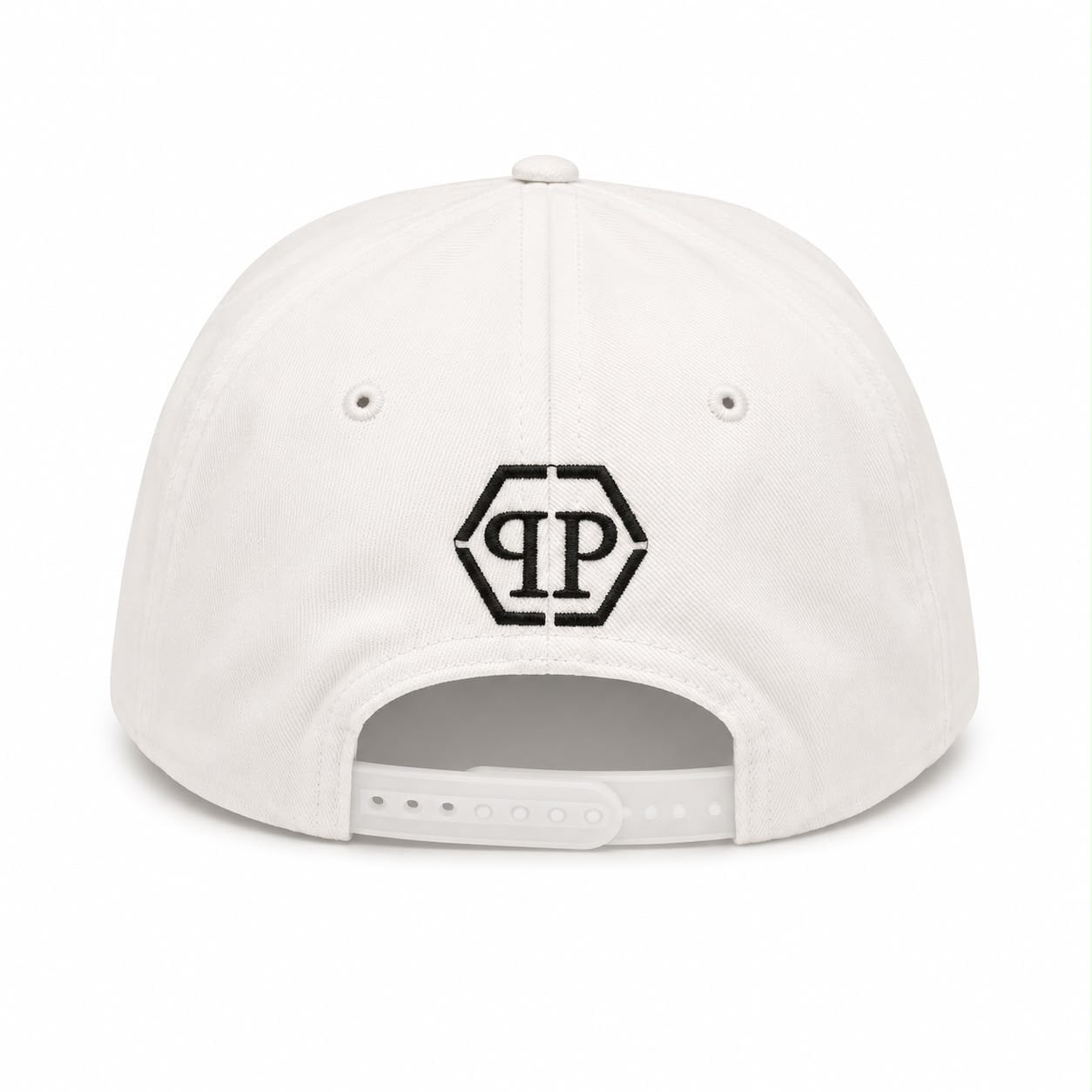 PP Skull Cap – White / Red