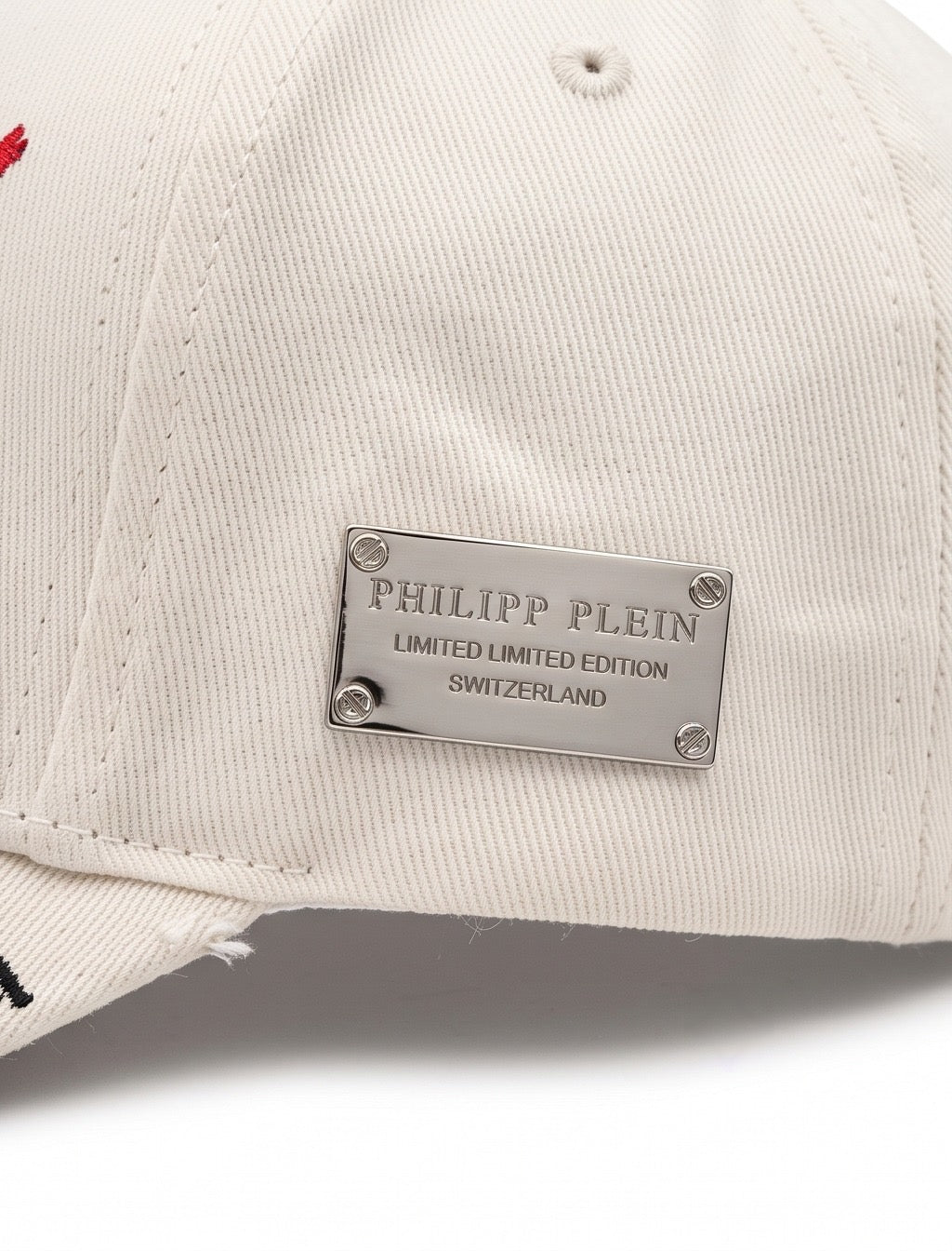 Philipp Plein Limited Edition Cap – Off White