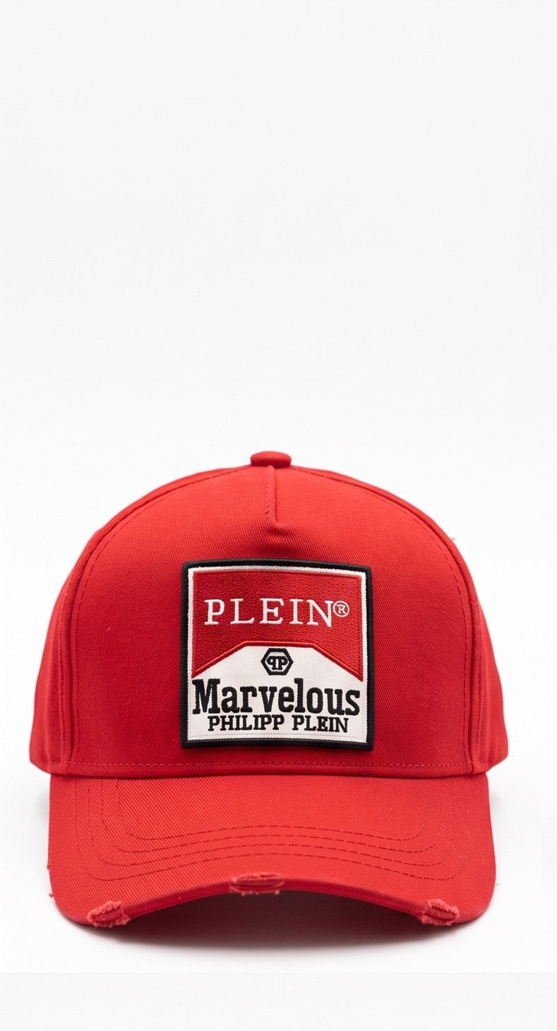 Philipp Plein Marvelous Red Cap