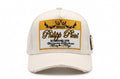 Philipp Plein Heritage Crown Cap – White