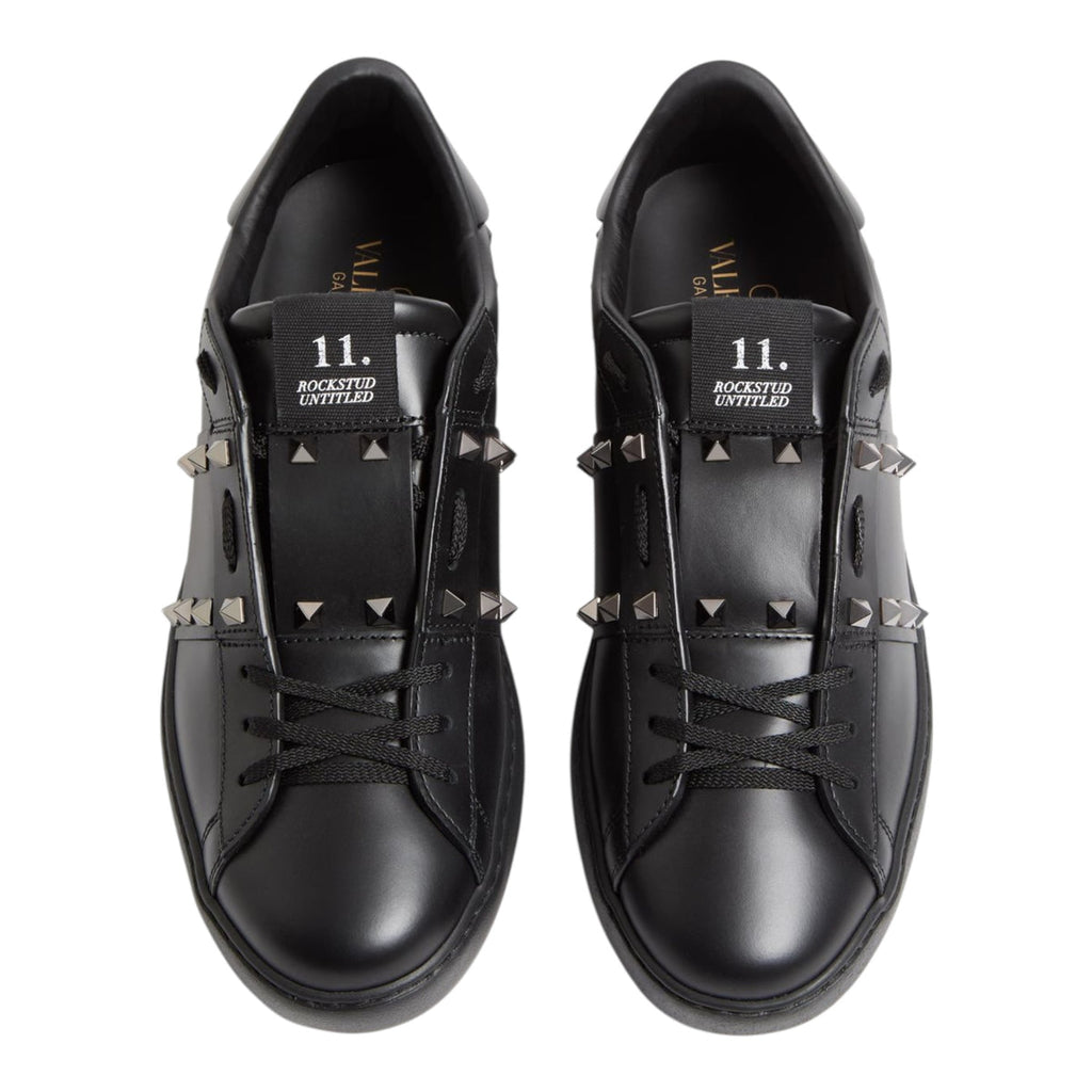Valentino - Rockstud Untitled Sneaker In Calfskin Leather