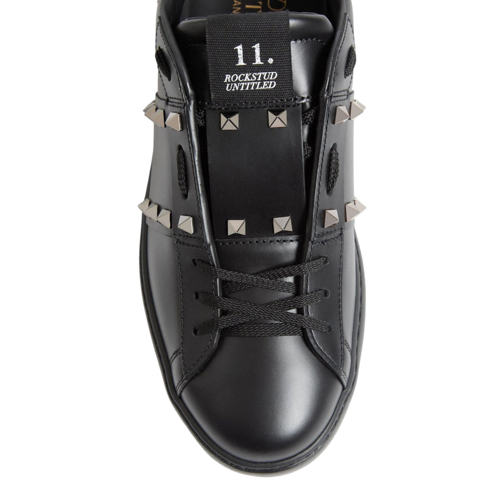 Valentino - Rockstud Untitled Sneaker In Calfskin Leather