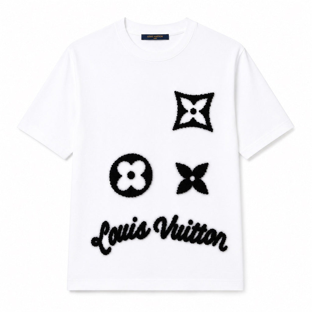 LOUIS VUITTON Monogram White T-Shirt