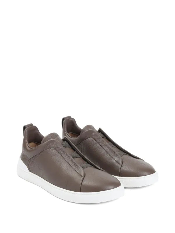 أحذية رياضية جلدية من Zegna