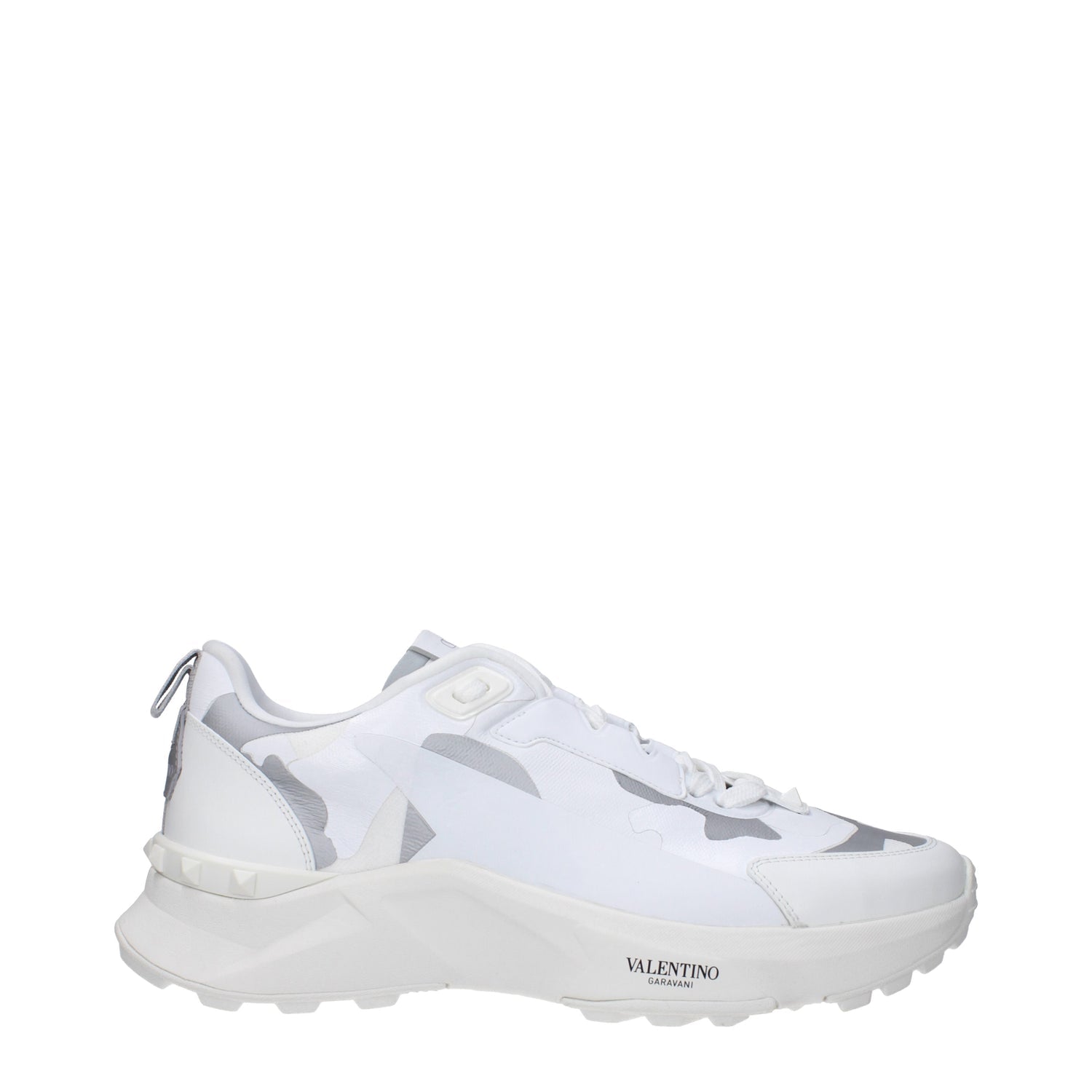Valentino Garavani Sneakers Men Fabric White/Light Grey