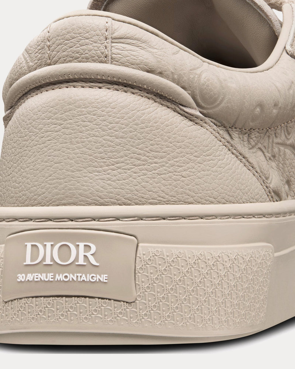 Dior - B33 Beige Grained Calfskin and Beige