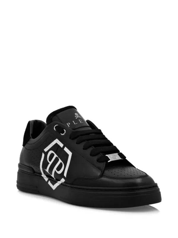 Philipp Plein
'Hexagon' leather sneakers