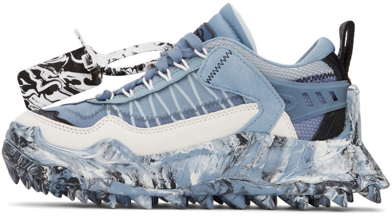 Off-White Blue & White Odsy-1000 Sneakers