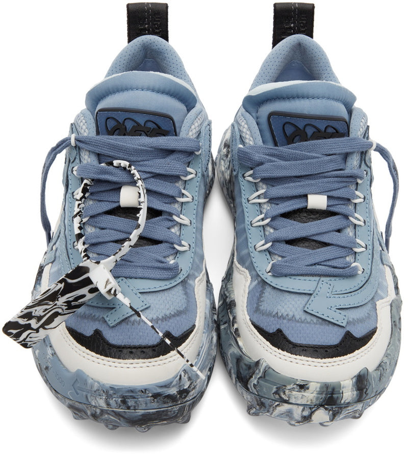 Off-White Blue & White Odsy-1000 Sneakers