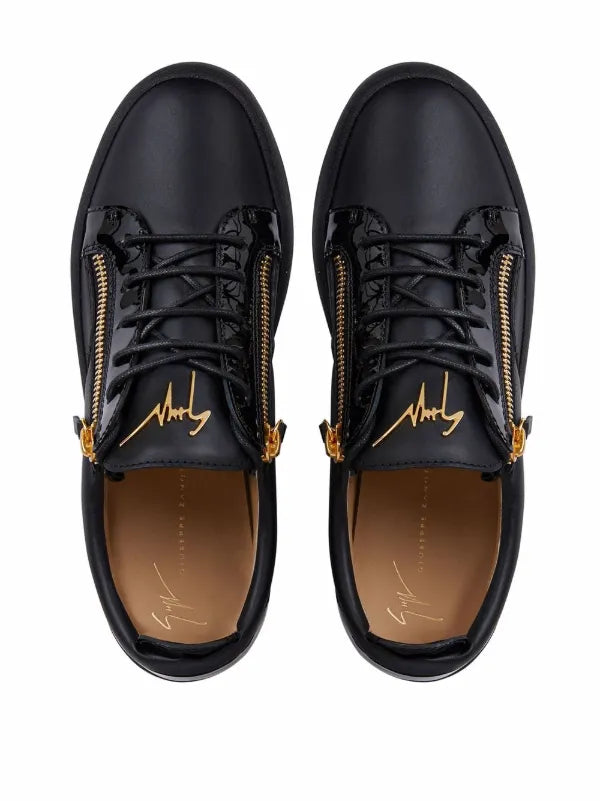 Giuseppe Zanotti
'Franky' double zip and collarless sneakers
