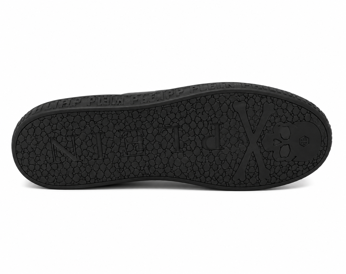 Philipp Plein Black Sneakers – Gold Star Edition