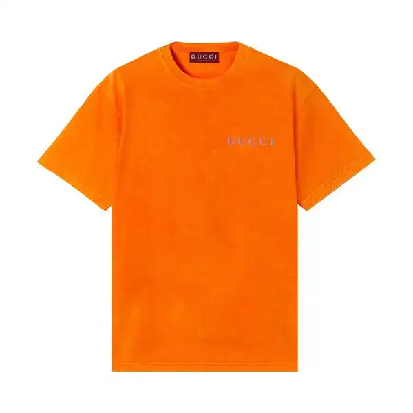 GUCCI Orange Washed T-Shirt over sized