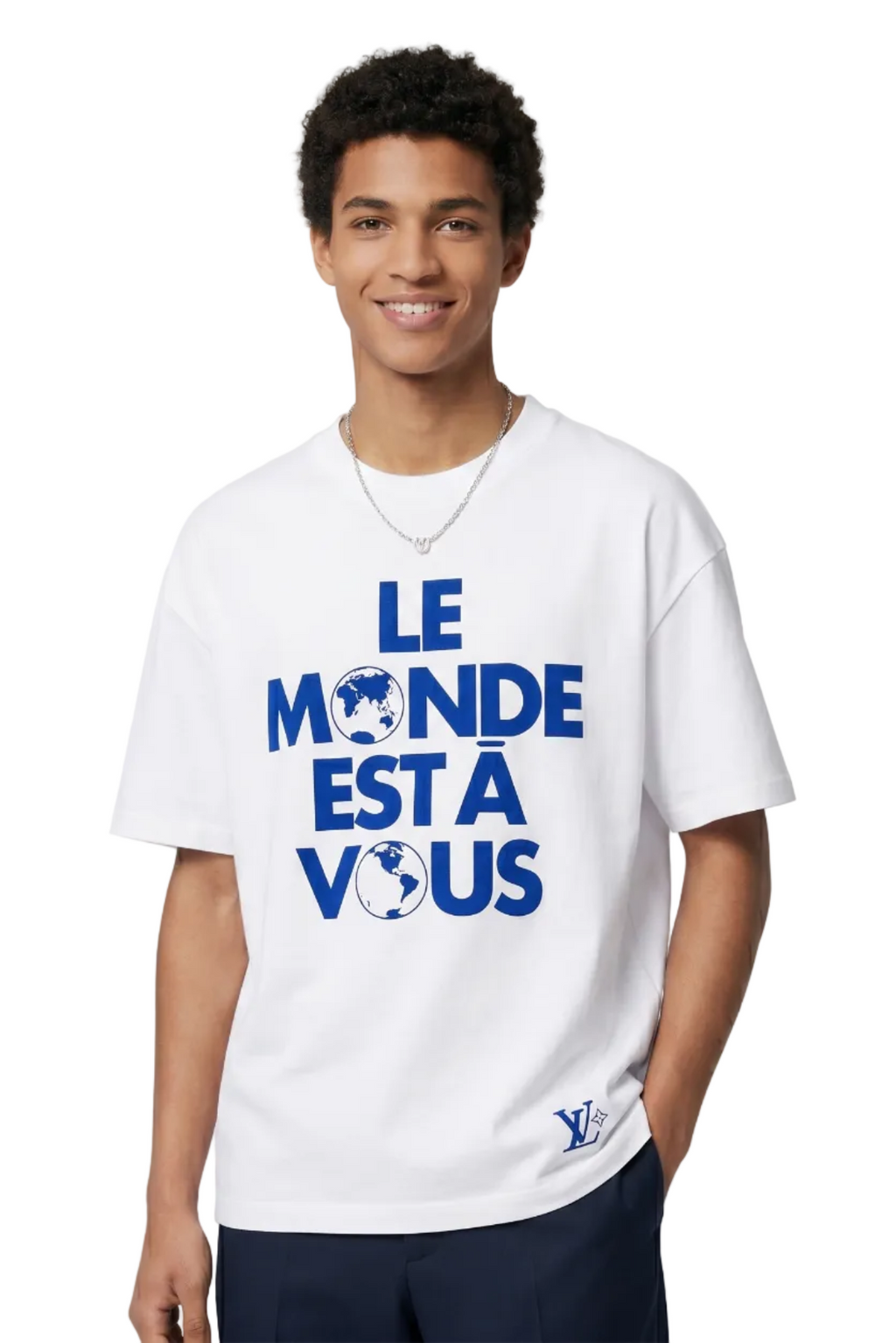 LOUIS VUITTON - Graphic Cotton T-Shirt