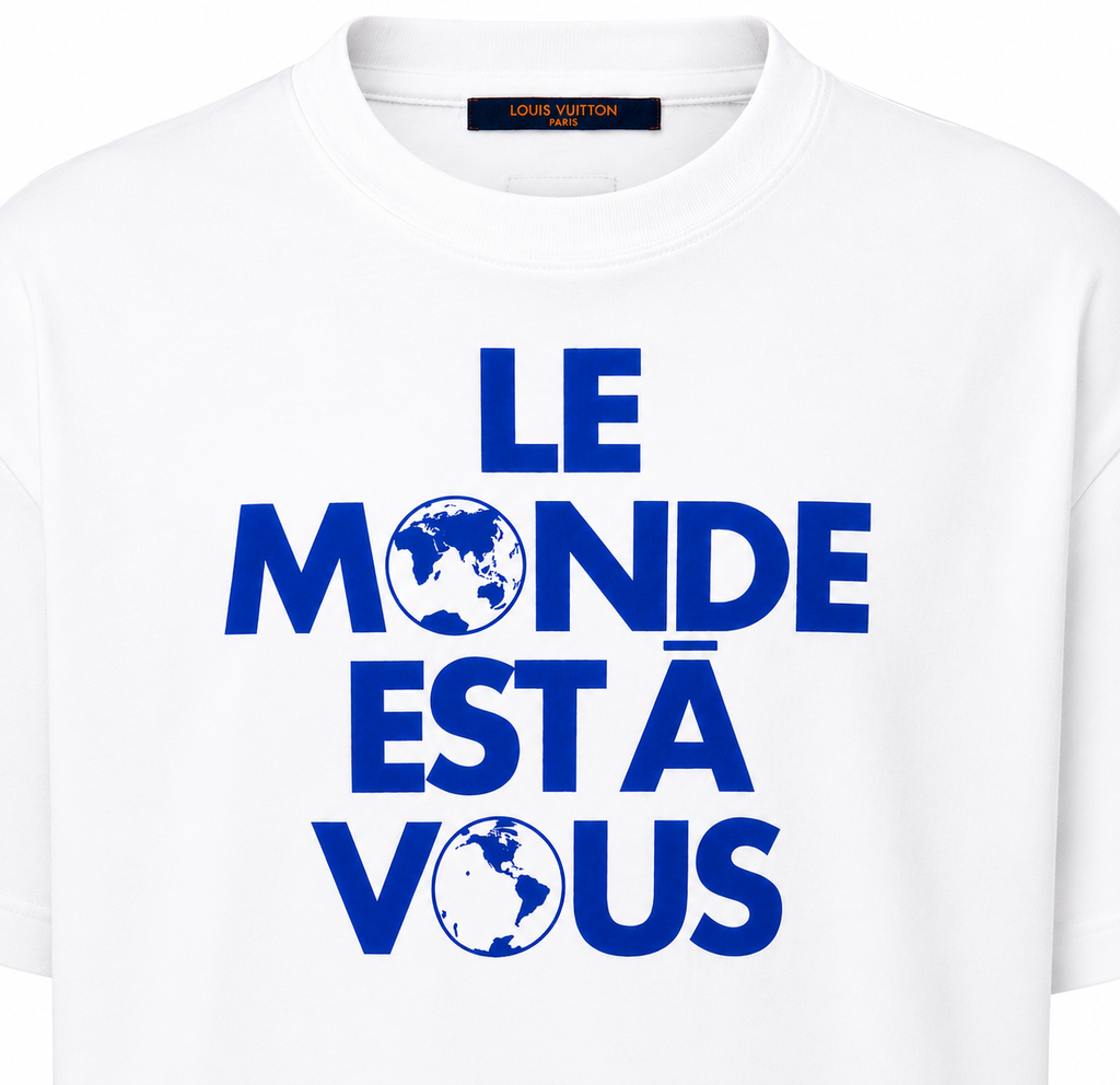 LOUIS VUITTON - Graphic Cotton T-Shirt