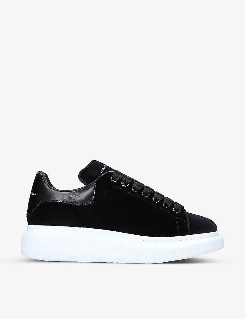ALEXANDER MCQUEEN

Leather And Velvet Platform Trainers