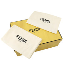 FENDI FF logo sneakers with white cross band