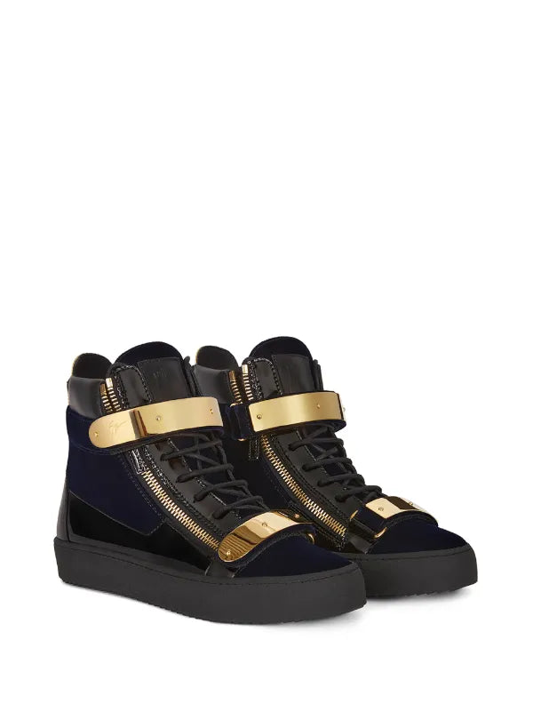 Giuseppe Zanotti
'Kubi' mid-calf sneakers with double strap
