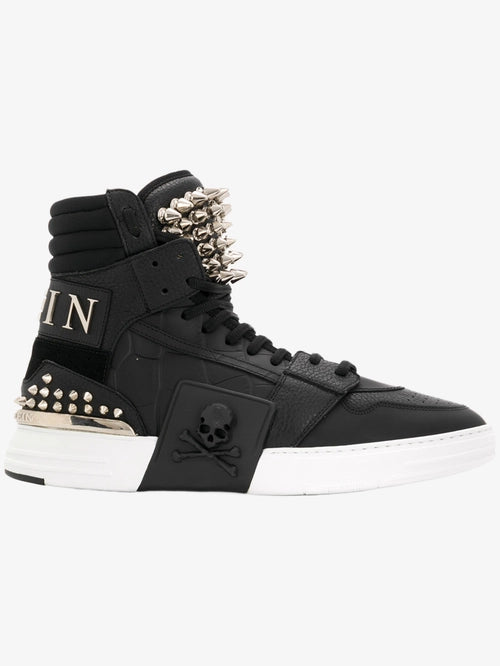 Philipp Plein
Phantom Kicks hi-top sneakers with studs