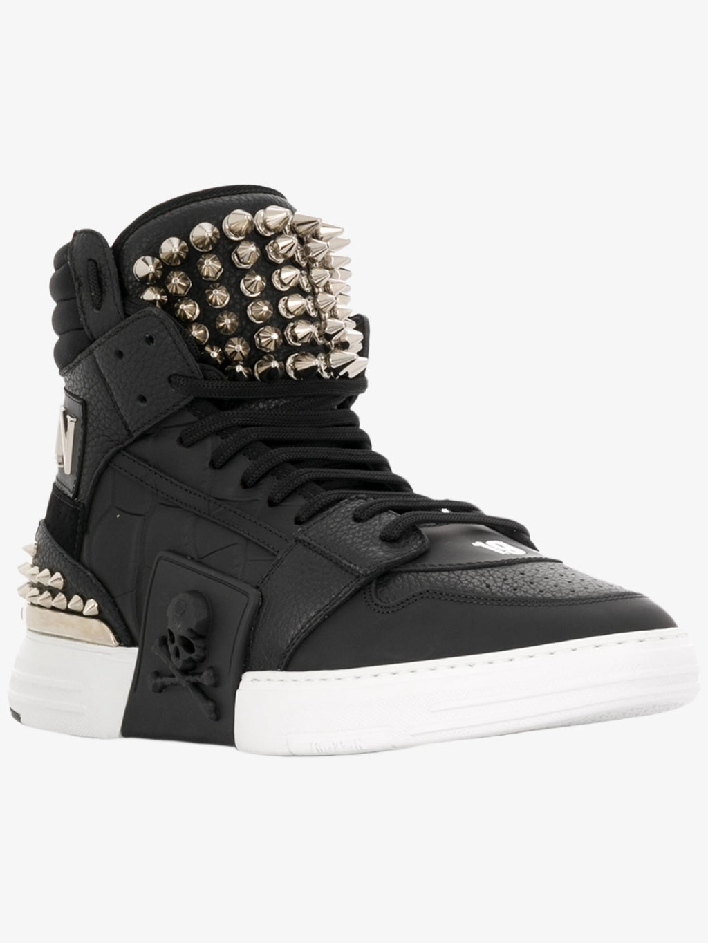 Philipp Plein
Phantom Kicks hi-top sneakers with studs