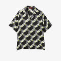 Gucci
Printed silk bowling shirt