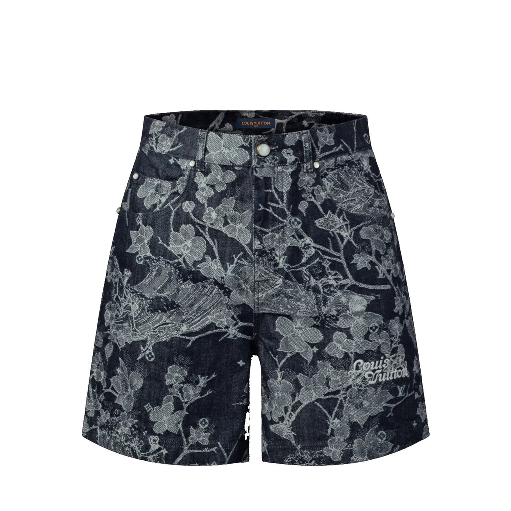 Louis Vuitton Jacquard Denim Full Set (Top + Bottom)