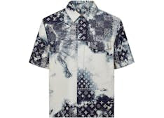 Monogram Bandana-Print Oversized-Fit Stretch-Denim Outfit set