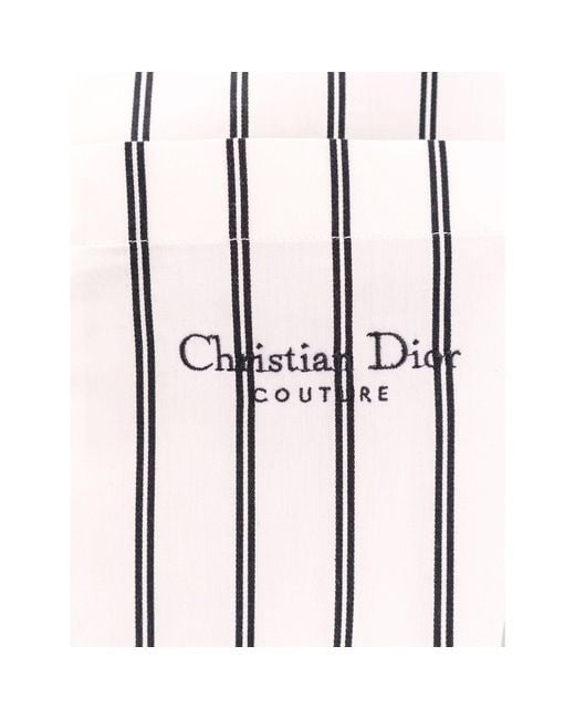 Dior
Men's White Cotton Striped Shirt
