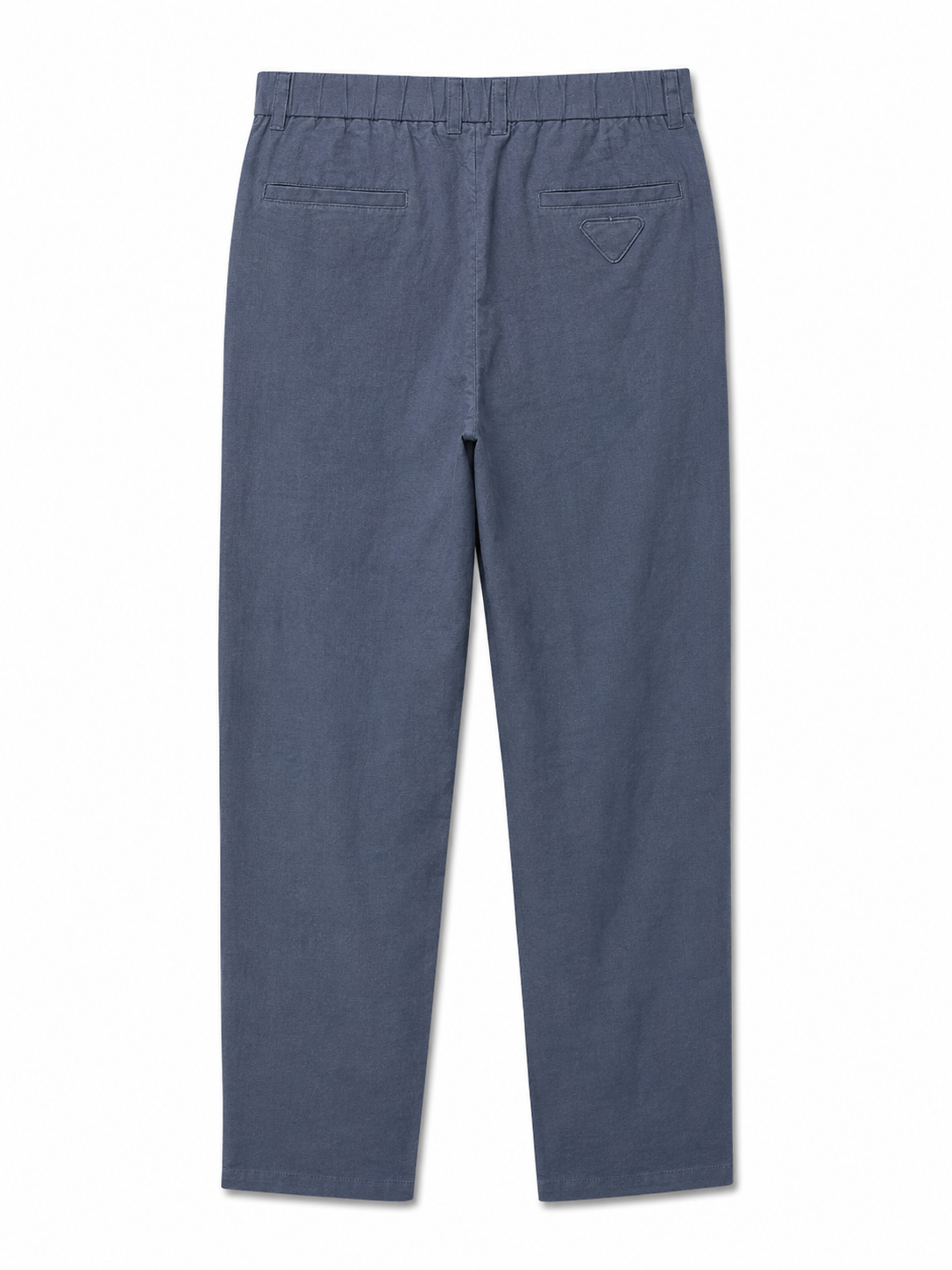 Prada Linen Set – Slate Blue