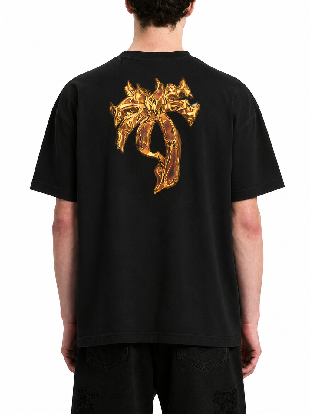 Palm Angels - Oversized Cotton Black