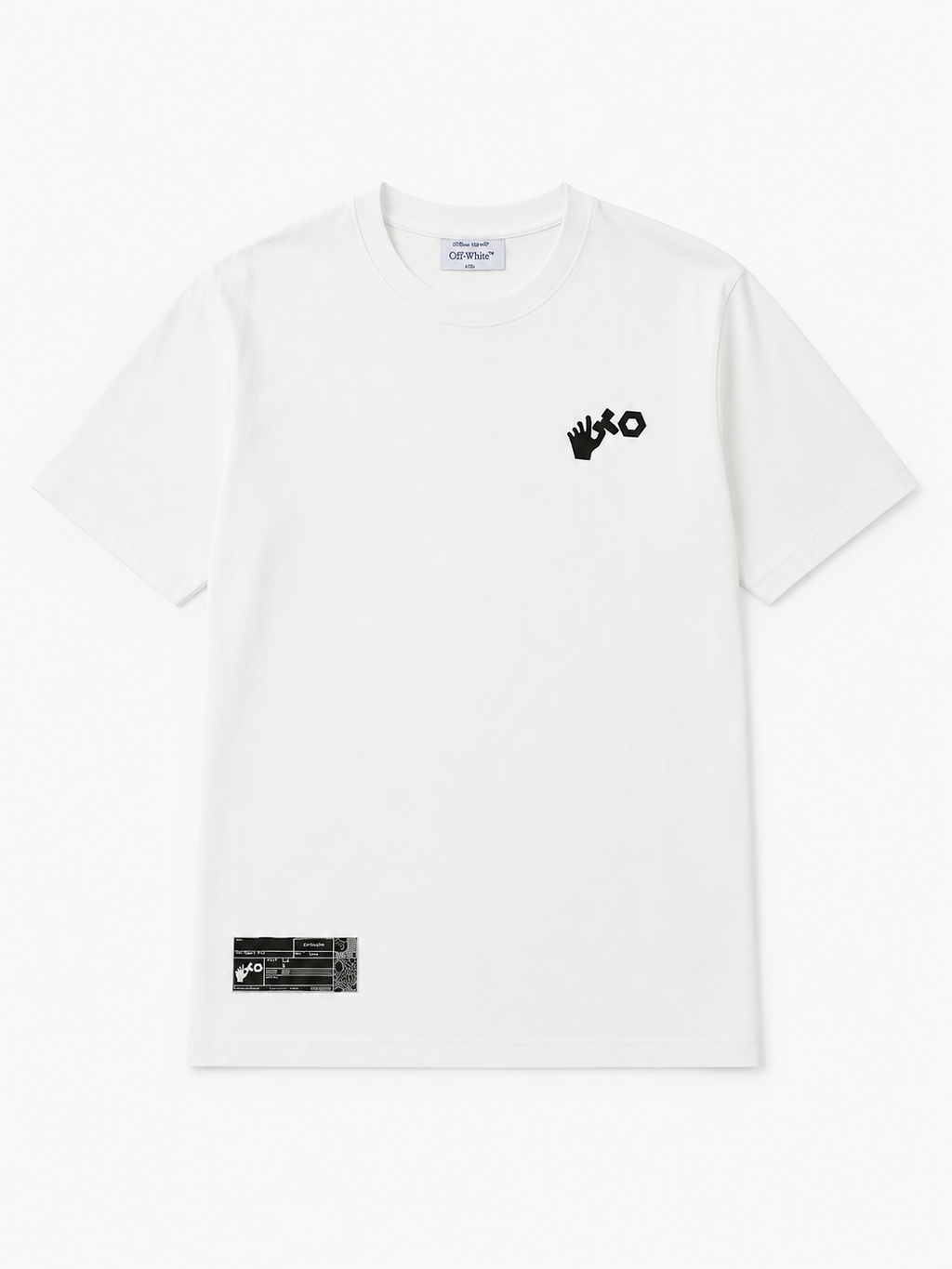 OFF-WHITE mechanical teenager print