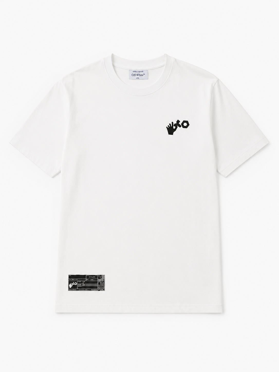 OFF-WHITE mechanical teenager print
