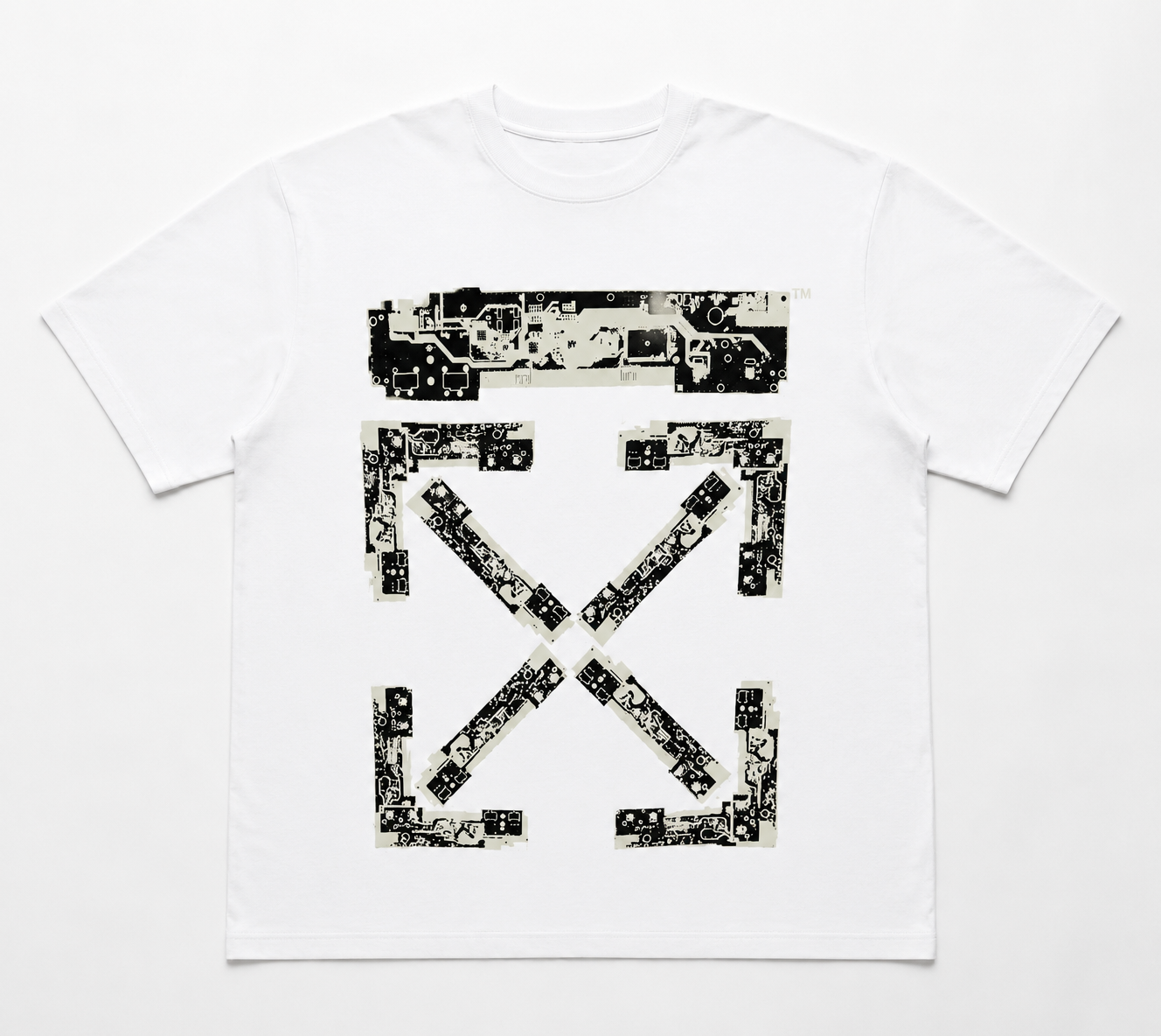 OFF-WHITE mechanical teenager print