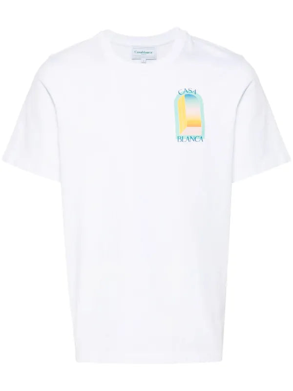 Casablanca
'Larch du Jour' cotton t-shirt