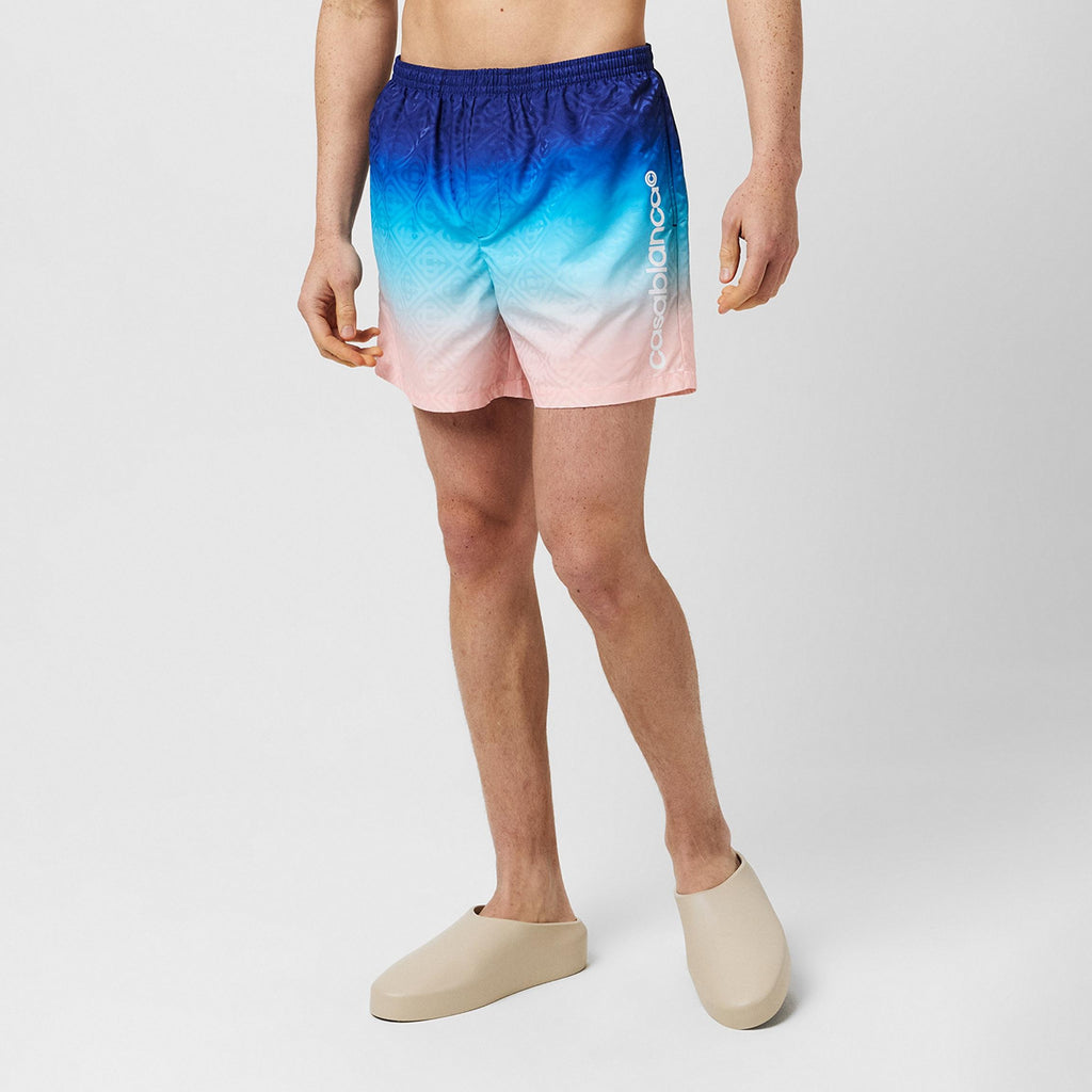 Casablanca
Men's Monogram Logo Casablanca Swim Shorts 🌊